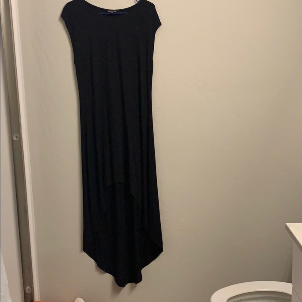Long black maxi